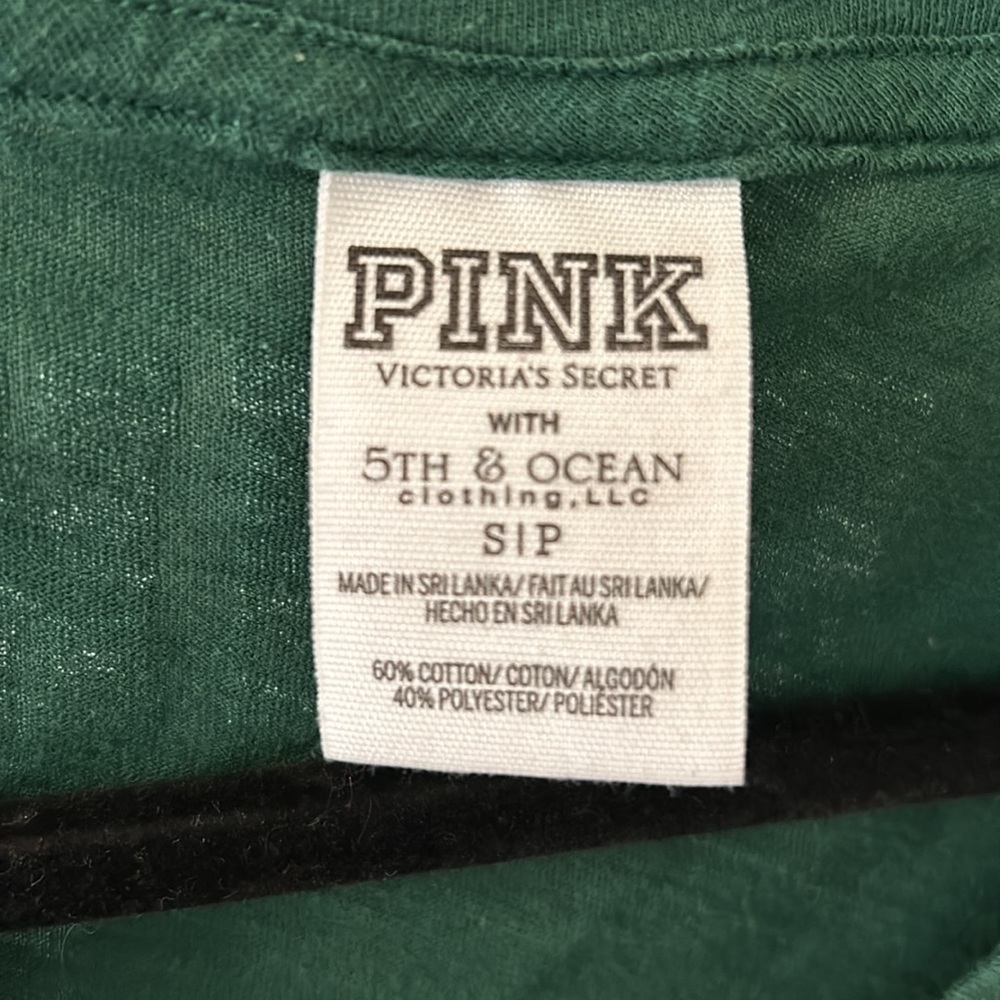 Rare Colorado State Rams PINK Victoria’s Secret Collegiate football shirt SMALL - Picture 5 of 16
